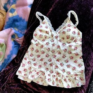 L.e.i. Floral Camisole- womens size XL.